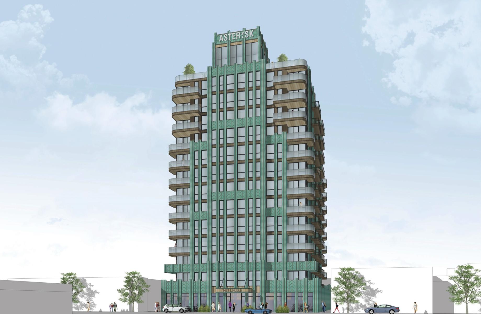 Art Deco apartment tower pitched for 1427 Lincoln Blvd. in